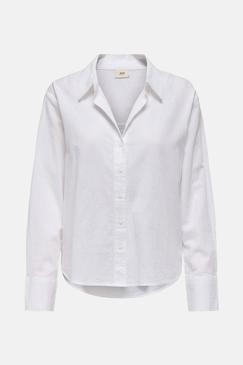 JDYMILA L/S LOOSE LINEN SHIRT WVN