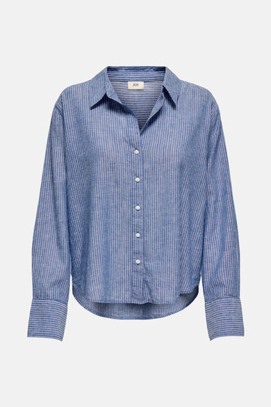 Chemise à manches longues - bleu