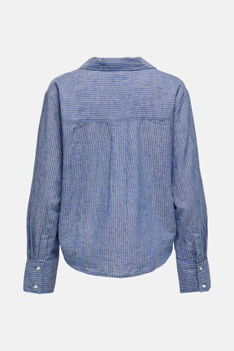 JDYMILA L/S LOOSE LINEN SHIRT WVN