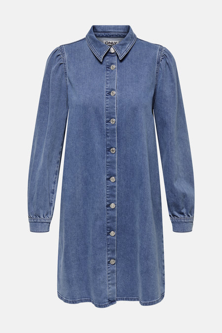 ONLALMA L/S DRESS DNM CRO