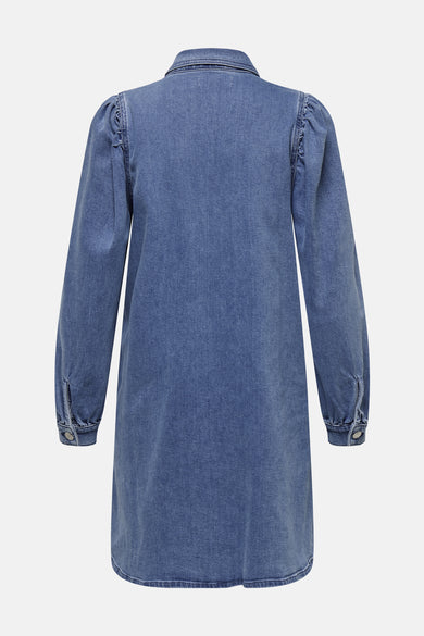 ONLALMA L/S DRESS DNM CRO
