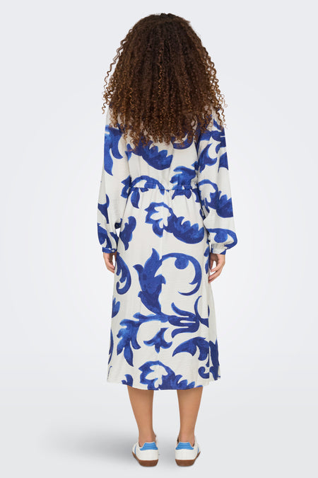 JDYMAY LIFE L/S MIDI DRESS WVN