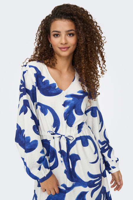 JDYMAY LIFE L/S MIDI DRESS WVN