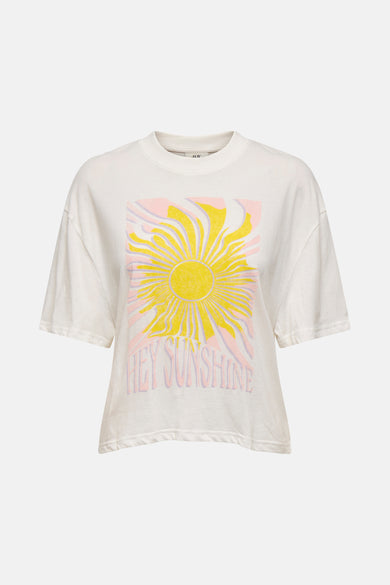 JDYBENA S/S LOOSE FIT PRINT TOP JRS