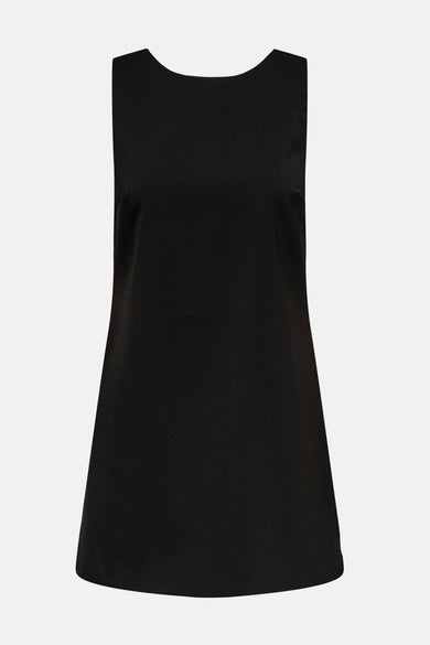 Robe sans manches noire d'ONLY, droite et simple.
