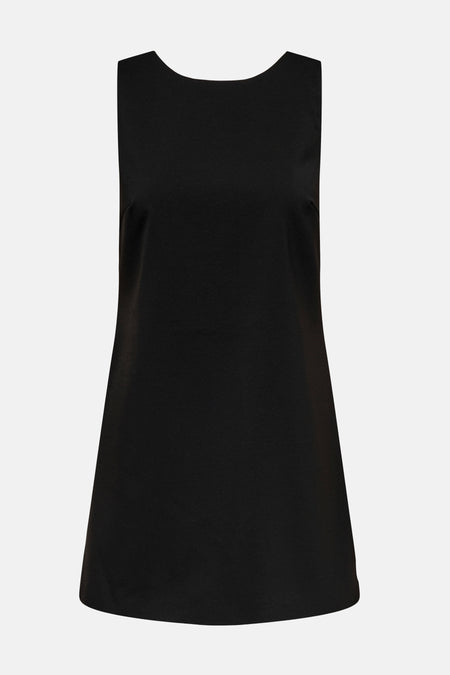 Robe sans manches noire d'ONLY, droite et simple.