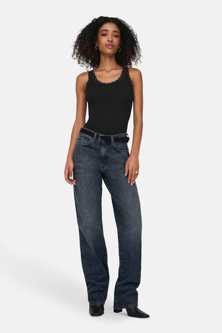 ONLSARA SHARAI LACE TANK TOP JRS NOOS