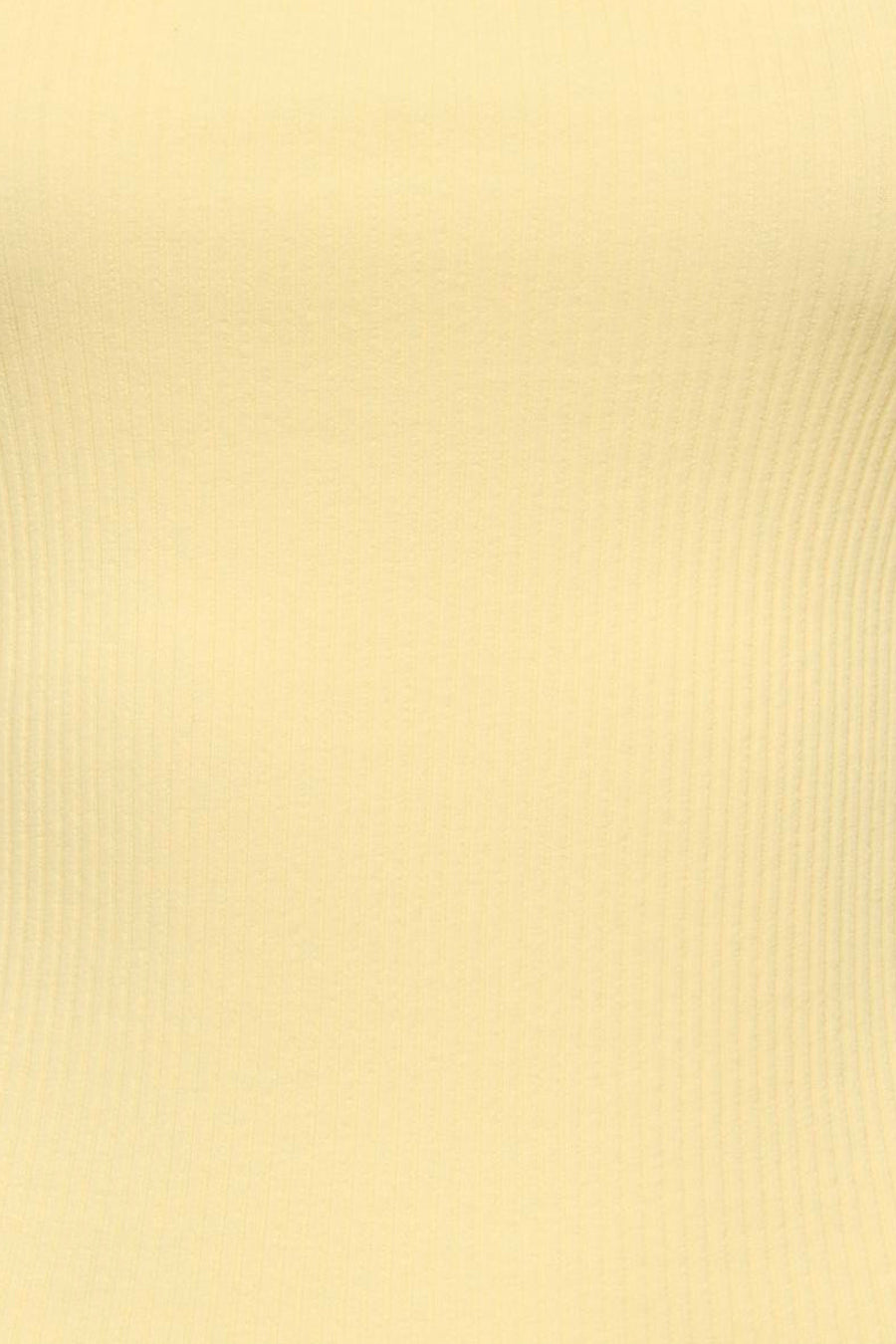 Haut jaune de ONLY® avec texture côtelée.