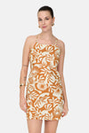 ONLJAKIRI LINEN STRAP DRESS PTM