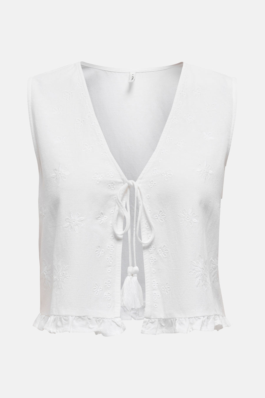 ONLJAKIRI LINEN S/L EMB VEST PTM - ONLY®