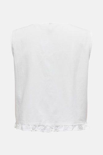 ONLJAKIRI LINEN S/L EMB VEST PTM - ONLY®