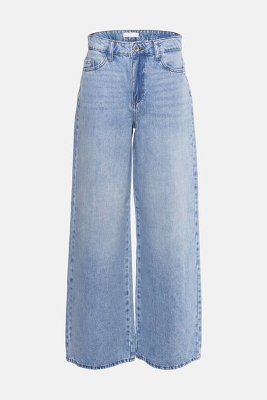 JDYCARINA HW WIDE JEANS LIGHT BLUE DNM