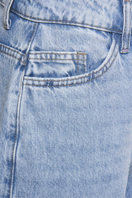JDYCARINA HW WIDE JEANS LIGHT BLUE DNM
