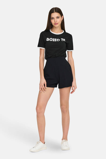 T-shirt à manches courtes - noir