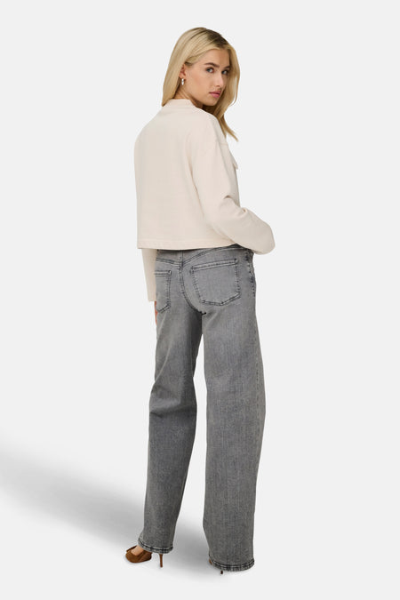 JDYFELINA-FINA HW WIDE JNS  LT GREY DNM