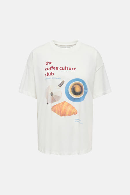T-shirt à manches courtes - Cloud Dancer