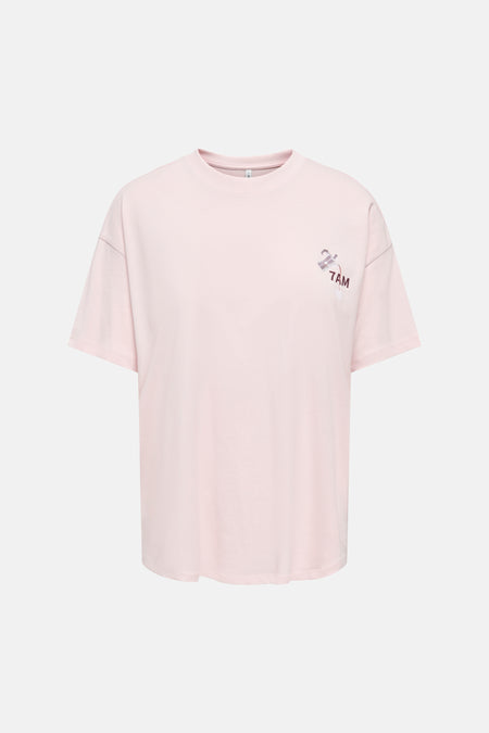 T-shirt (manches courtes) rose - ONLY®