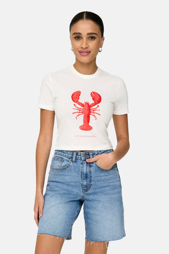 ONLKELLY LIFE S/S SHORT PRINT TOP BOXJRS