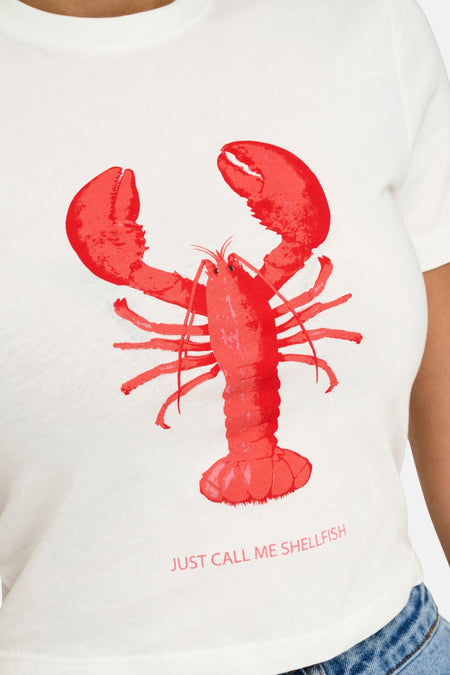 ONLKELLY LIFE S/S SHORT PRINT TOP BOXJRS