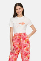 ONLKELLY LIFE S/S SHORT PRINT TOP BOXJRS