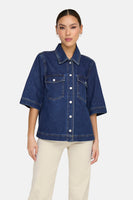 ONLBELLE S/S SHIRT DNM GUA NOOS