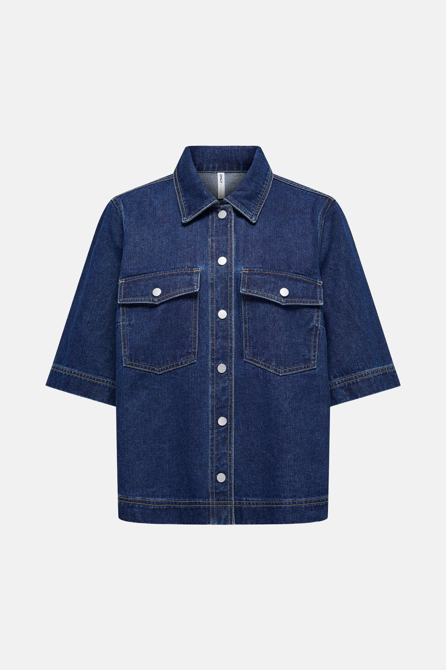 Chemise à manches courtes - dark blue denim - ONLY®