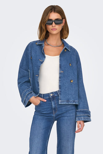 ONLAPRIL SHORT DNM TRENCH AKM - ONLY®