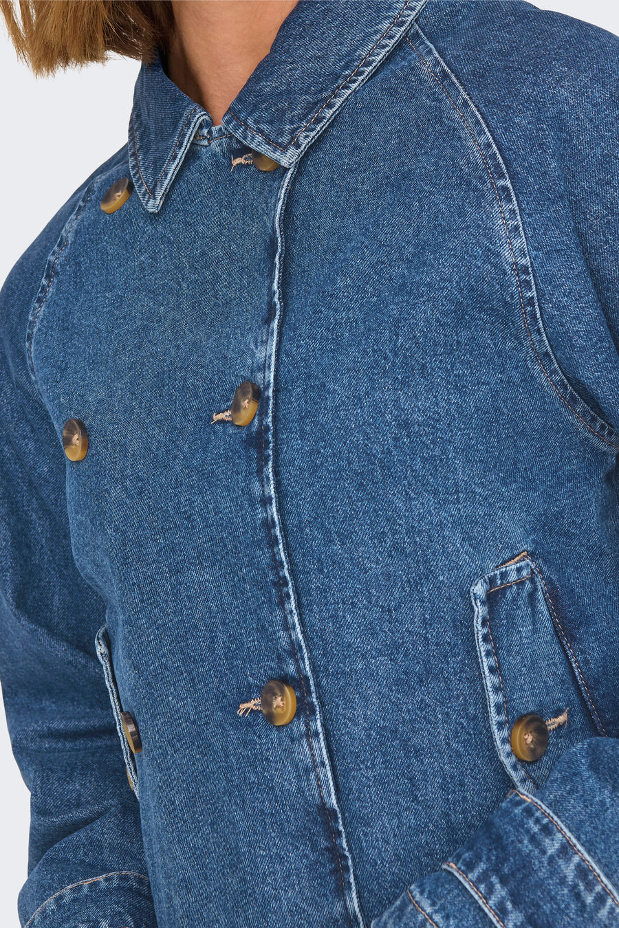 ONLAPRIL SHORT DNM TRENCH AKM - ONLY®