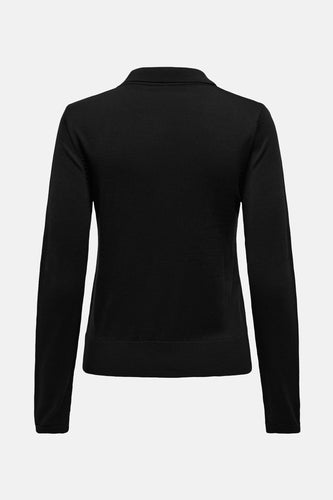 Polo à manches longues - noir - ONLY®