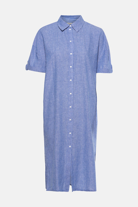 Robe à manches courtes - bleu