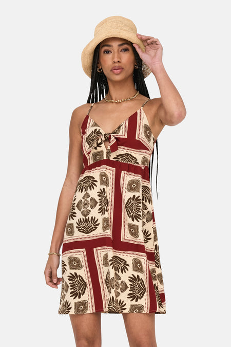 ONLNOVA LIFE ELITE JULES DRESS AOP