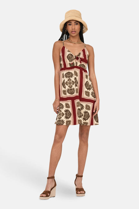 ONLNOVA LIFE ELITE JULES DRESS AOP