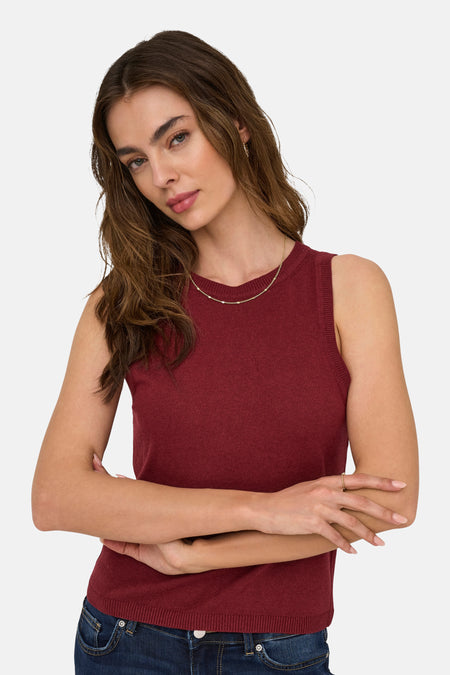 ONLELNORA LIFE SL O-NECK KNT