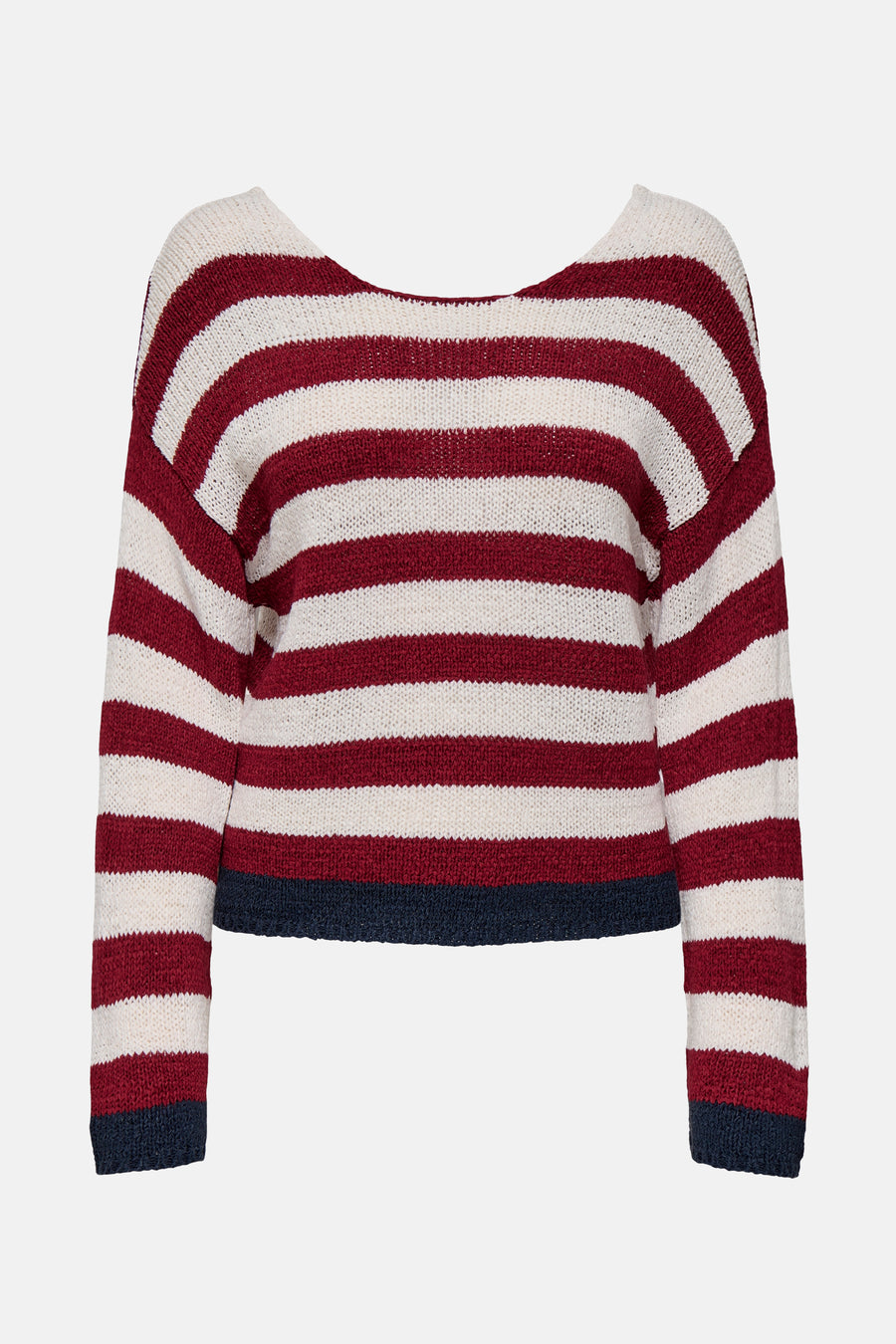 Pull à col en V - multicolore - ONLY®