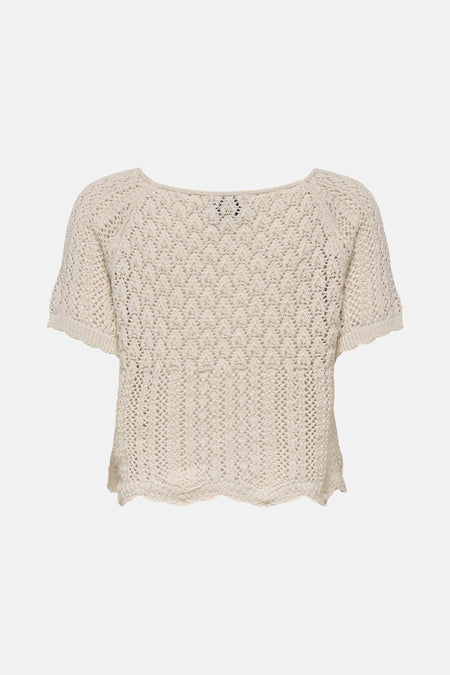 ONLNOLA LIFE S/S PULLOVER KNT NCA