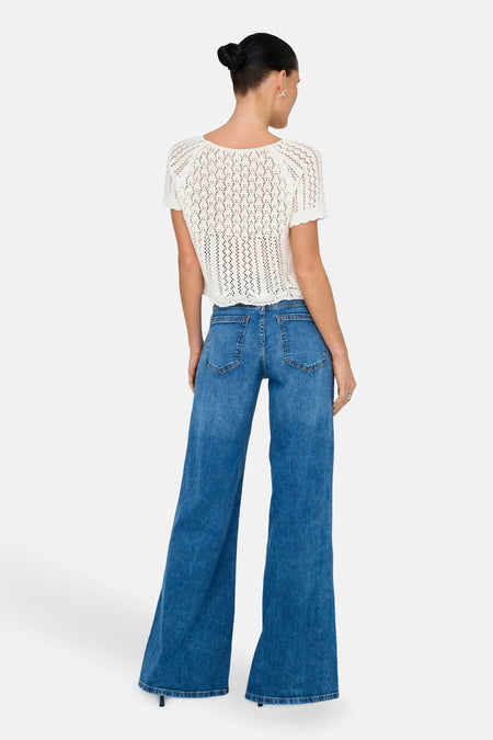 ONLNOLA LIFE S/S PULLOVER KNT NCA