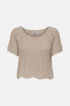 ONLNOLA LIFE S/S PULLOVER KNT NCA