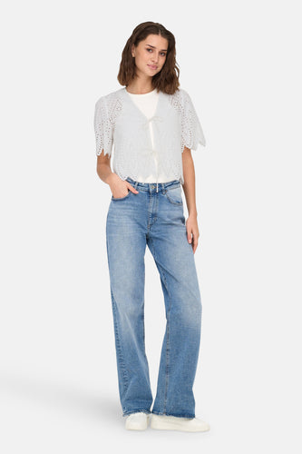 Blouse à manches courtes - blanc - ONLY®