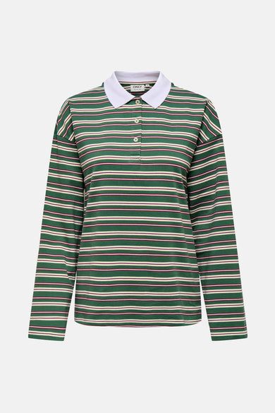 ONLLARA L/S STRIPE POLO UB SWT