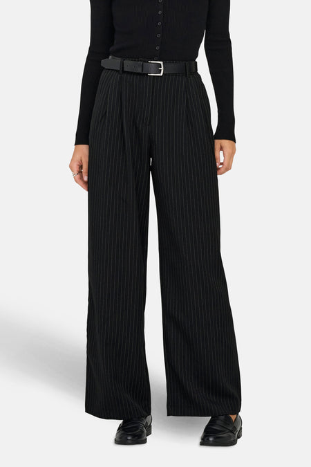 ONLREINA HW PLEAT STR PINS PANT TLR NOOS