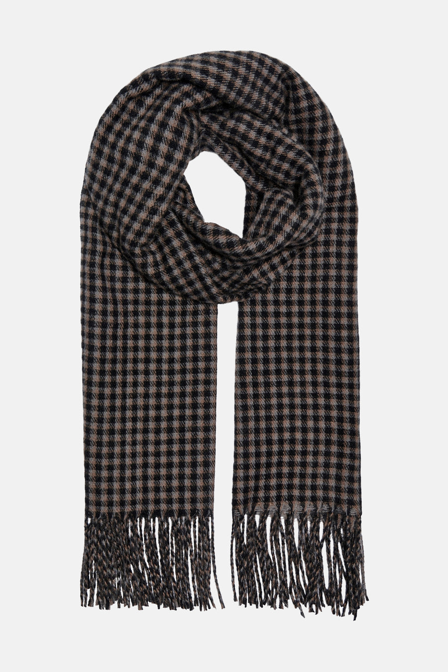 ONLSVEA CHECK FRINGE SCARF CC - ONLY®