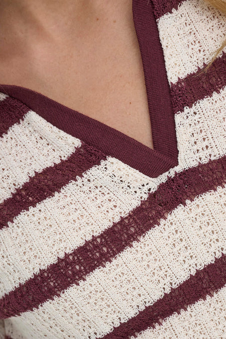 ONLHALIA S/S COLLAR TOP BOX JRS