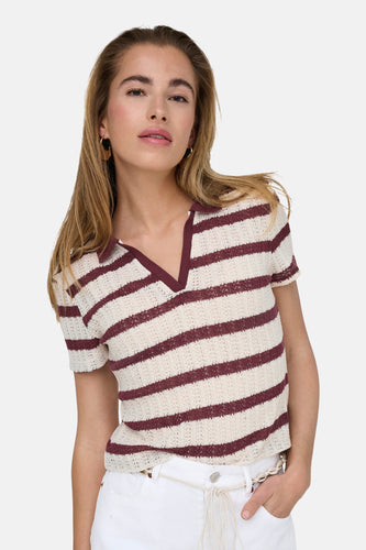 Polo à manches courtes - écru - ONLY® - 7