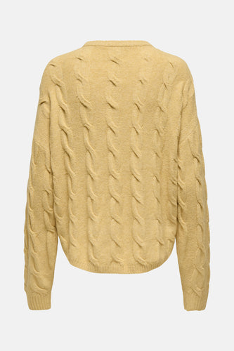 Pull à col rond - jaune - ONLY®