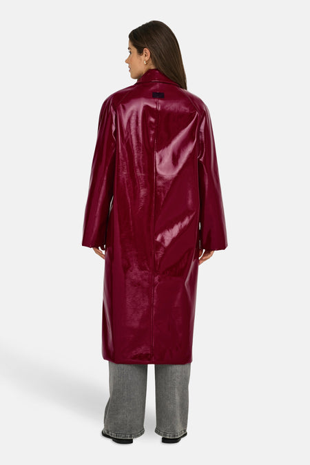 ONLJOY FAUX LEATHER COAT CC OTW