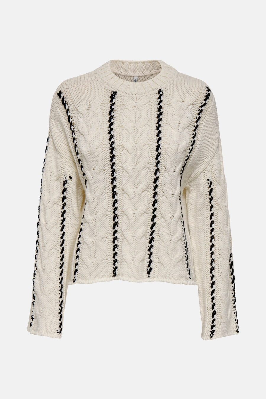 ONLTESSA LS CABEL STITCH O-NECK CC KNT