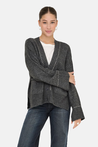 ONLELSIE LS STUDS CARDIGAN CC KNT