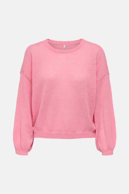 ONLSUSIA LIFE LS O-NECK CC KNT