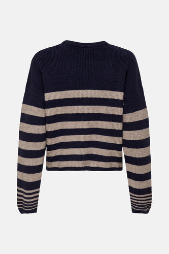 Pull à col rond - bleu - ONLY®