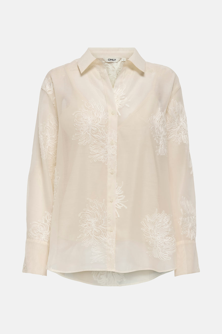 ONLOREGON ANNA LIFE LS EMB SHIRT WVN